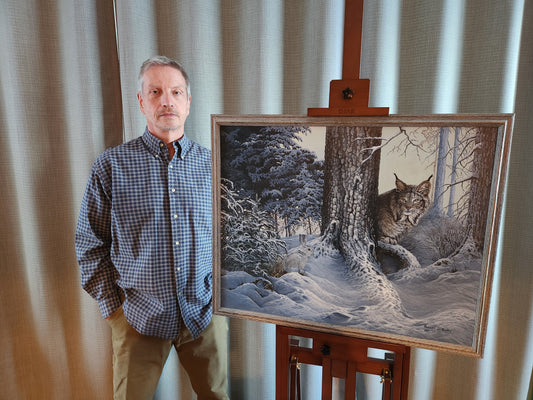 Face to Face 30"x24" Framed