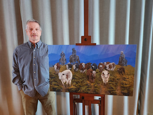 Rain Roundup 36"x22"