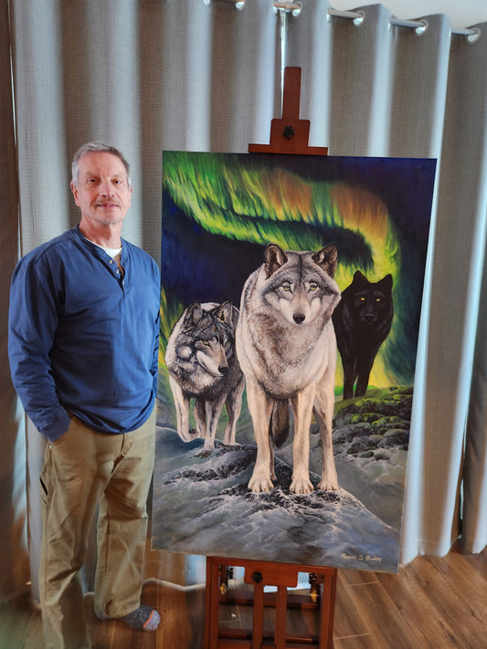 Aurora Travelers 30"x48"