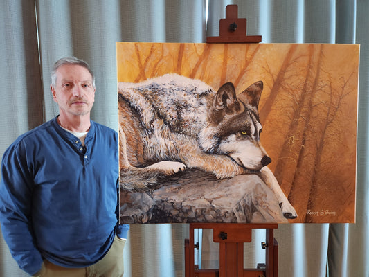 Autumn Slumber 40"x30"