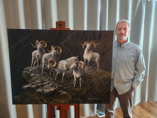 Five Old Friends 48"x36"