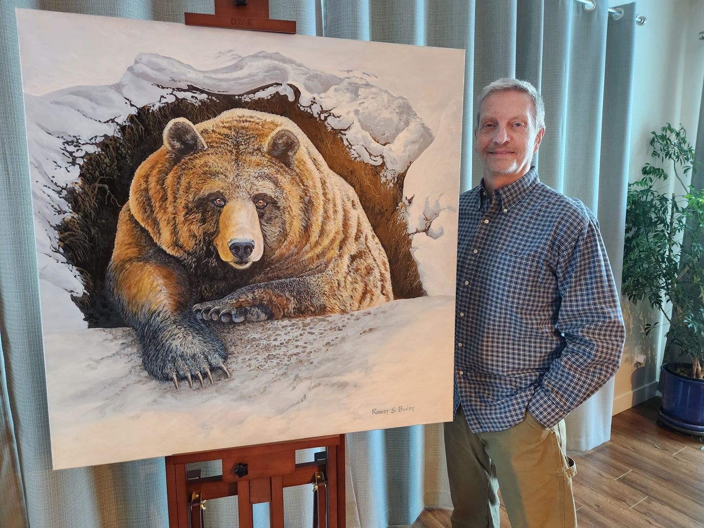 Spring Wakeup 36"x36"