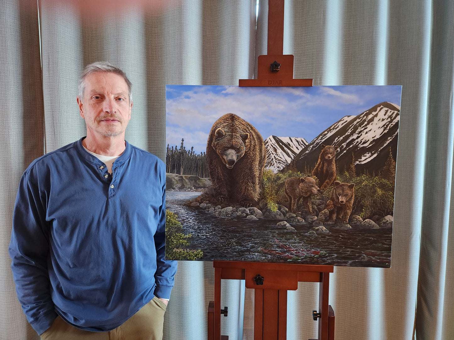 Fishing Lesson Print