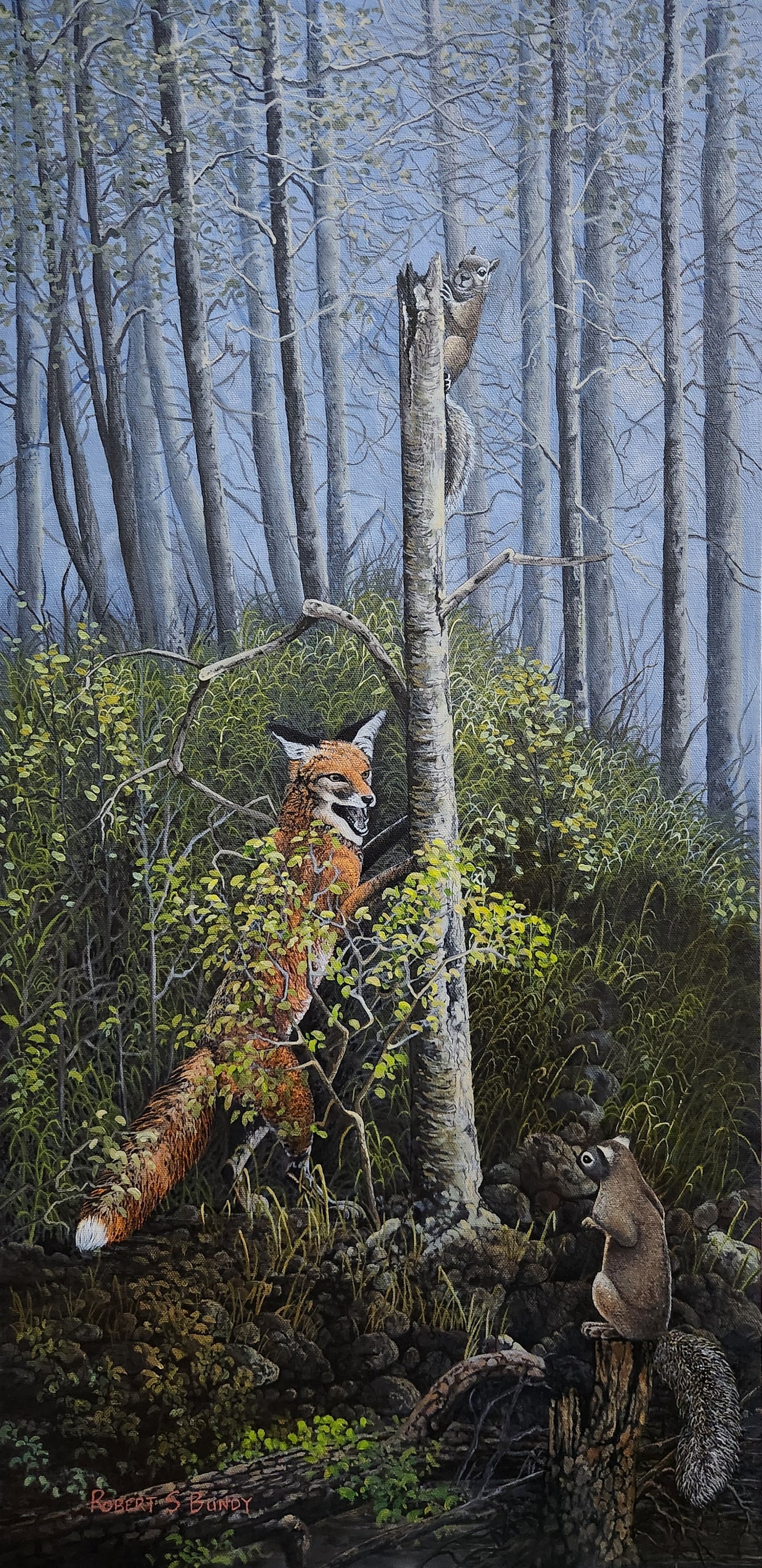 Diversionary Friend 15"x30"