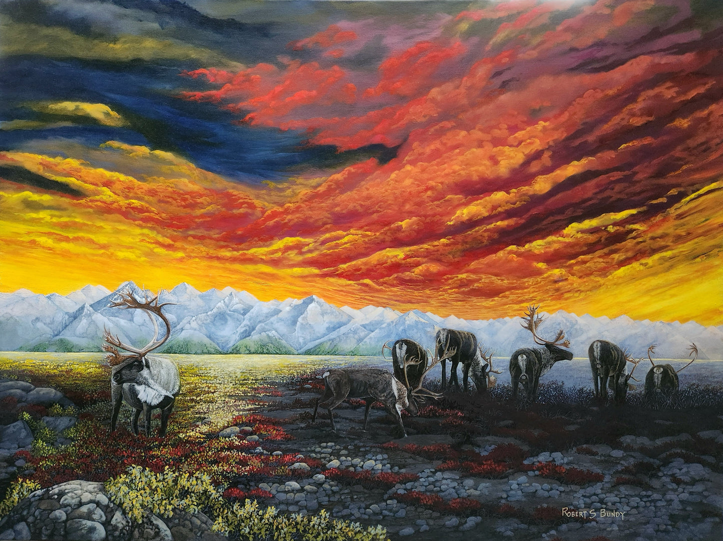Tundra Splendor A/P Print 18"x13-1/2"